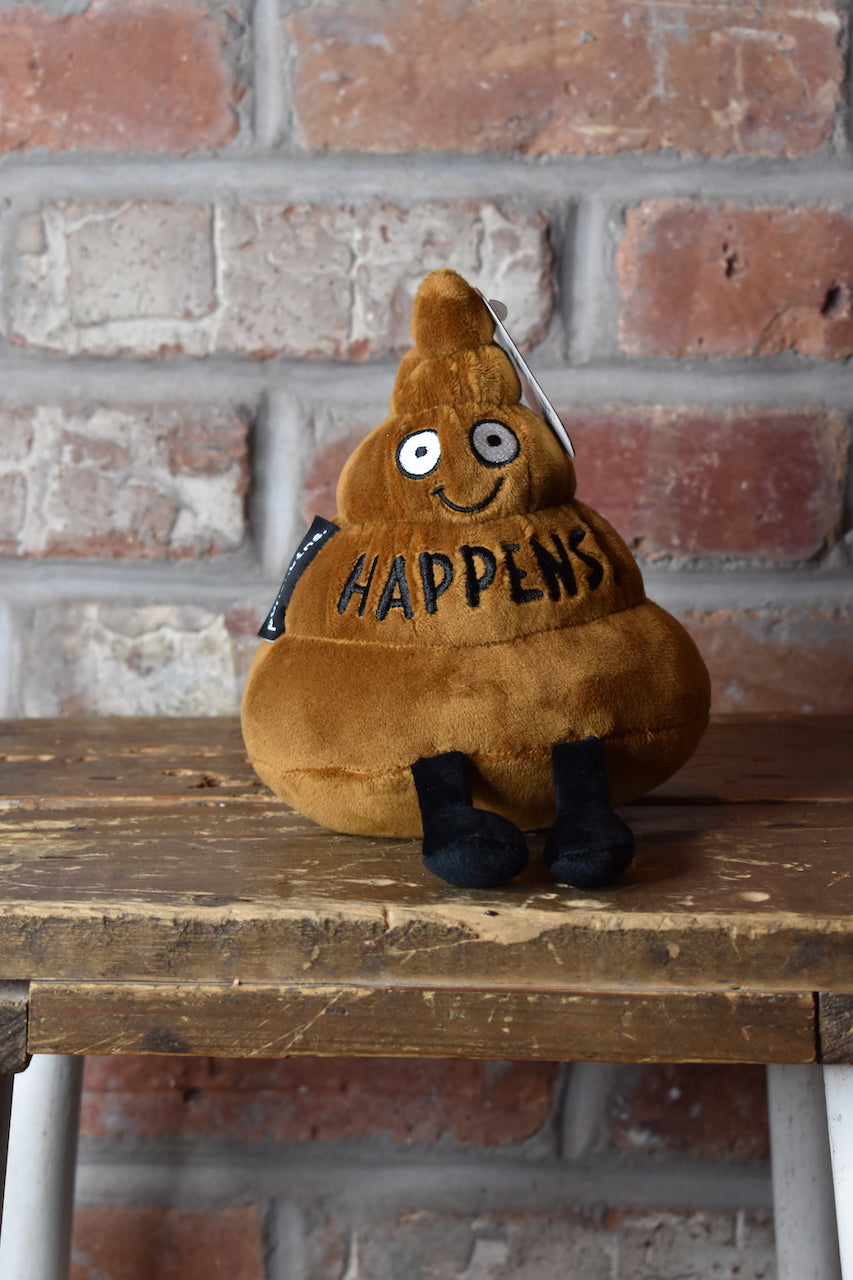 Shit Happens Plush Poop Emoji