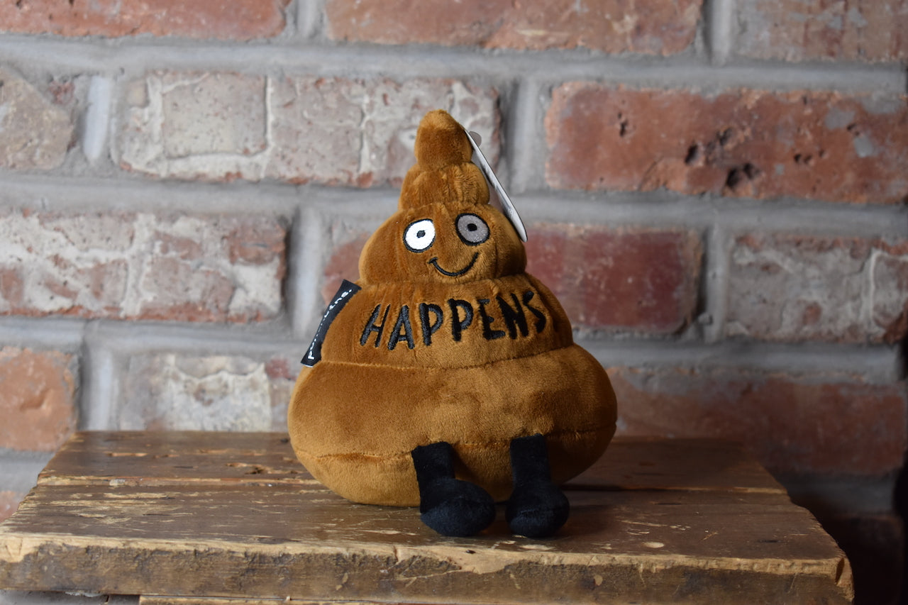 Shit Happens Plush Poop Emoji