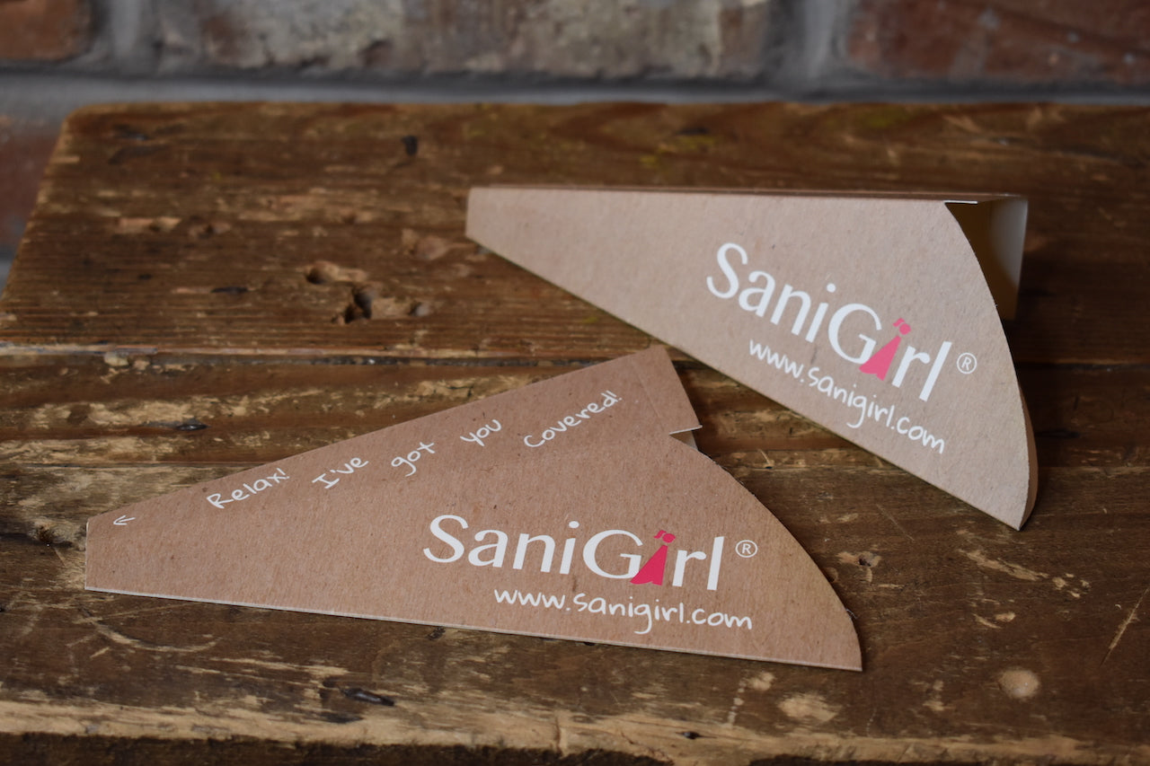 Sani-Girl Disposable sanitary pee funnels for women & girls on the go