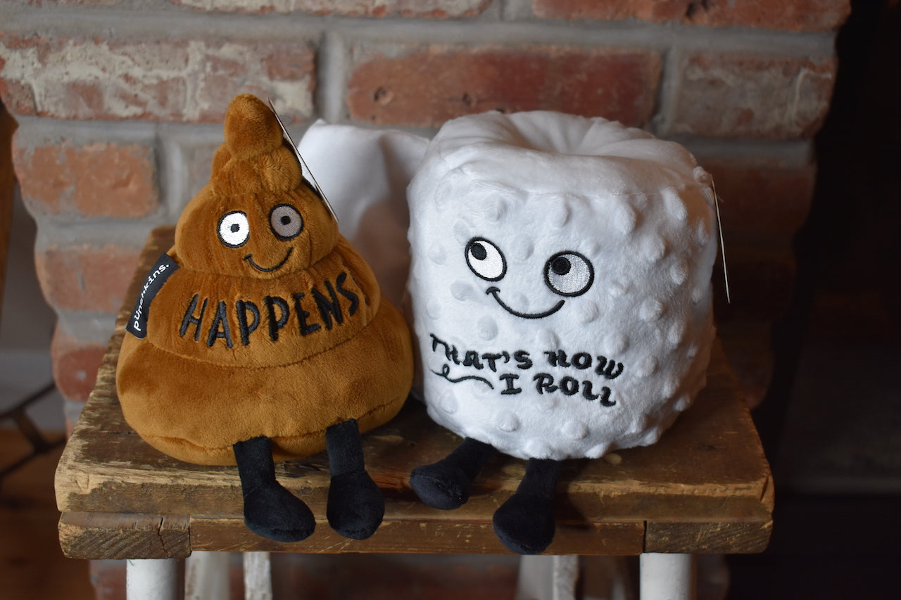 Plush Toilet Paper Gift